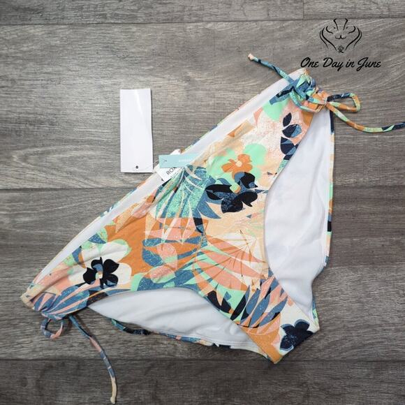 Roxy Beach Classics Full Coverage Bikini Bottom Size XL - Picture 3 of 6